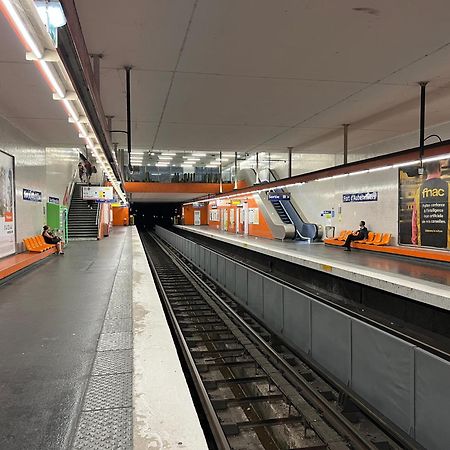 Grand F3 60M2 Pour 6 Personnes - Paris 19Eme - Stade De France - La Villette 오베르빌리에 외부 사진